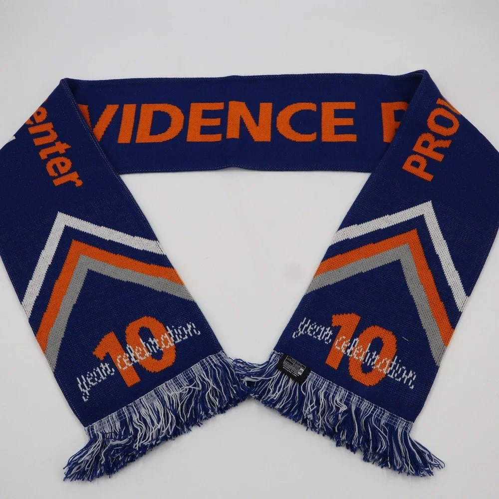Ruffneck‎ Scarf Unisex One Size Blue Providence Sports Care Center 10 Year Knit